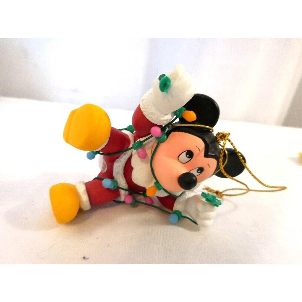 Disney Christmas Magic Mickey Mouse With Lights Ornament Grolier DCO 001905